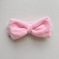 Soft Bow Headband – Blush Pink 🎀